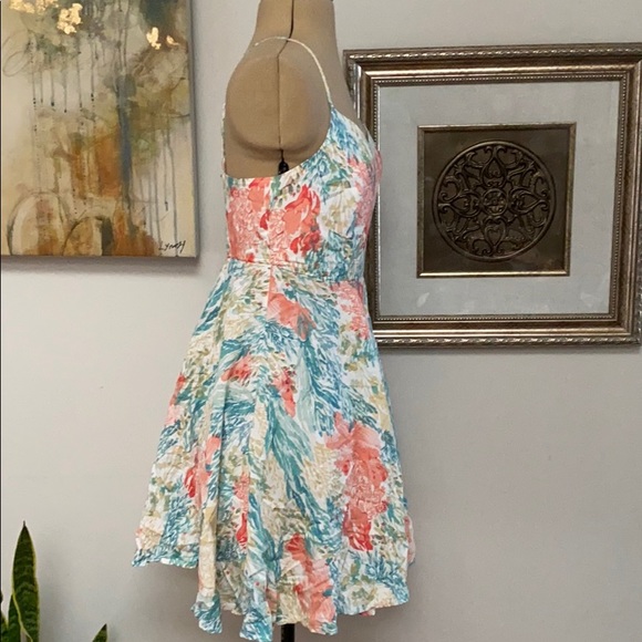 Old Navy Like-New Small Linen Dress - Picture 4 of 6